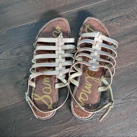 Sam Edelman Hamilton Rose Gold Sandal - Picture 4 of 4